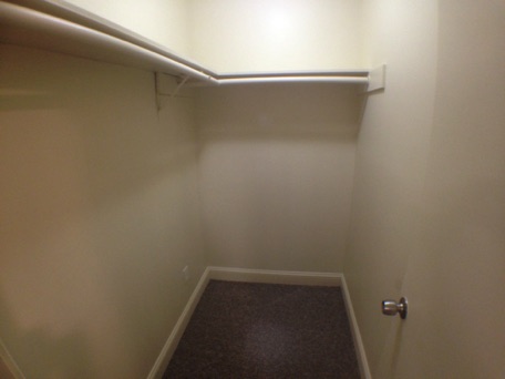 The 1 Bedroom Apartment has several large closets The 1 Bedroom Apartment has several large closets