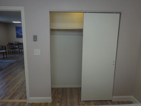 Our bedrooms have great closet space Our bedrooms have great closet space